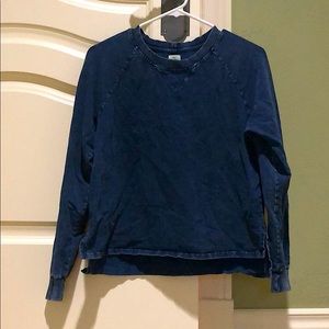 long sleeve denim shirt